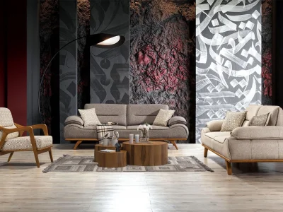 Asos Dokuma Koltuk Takımı