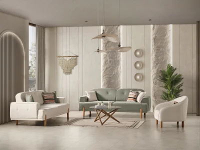 İnegöl Mobilya Bohem Koltuk Takımı 1