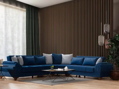 İnegöl Mobilya İpek Köşe Takımı