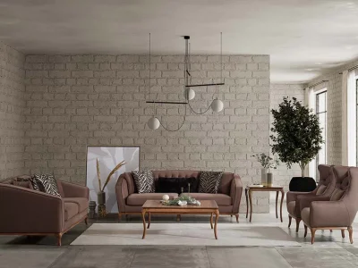 İnegöl Mobilya Mas Koltuk Takımı