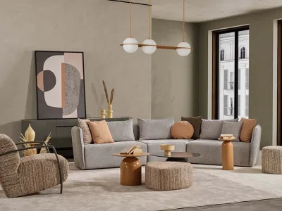 İnegöl Mobilya Slope Amorf Köşe Takımı