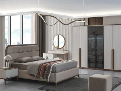 İnegöl Mobilyası İnci Yatak Odası