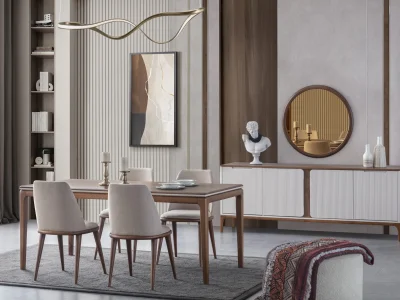 İnegöl Mobilyası İnci Yemek Odası