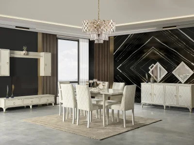 İnegöl Mobilyası Sedef Yemek Odası