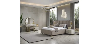 İnegöl Mobilya Gold Line Yatak Odası Takımı