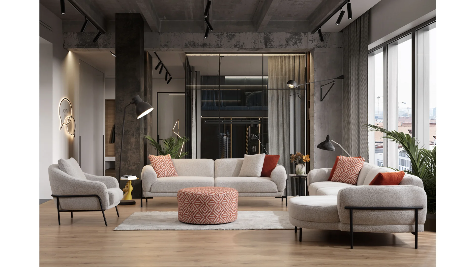 İnegöl Mobilya Palermo Koltuk Takımı