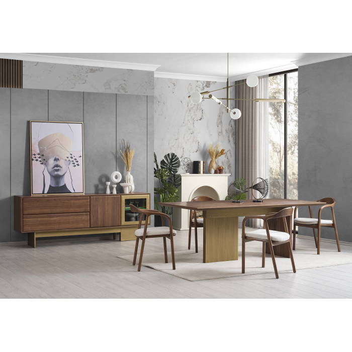 Solid Yemek Odası Takımı - OCCOHOME - Görsel 15