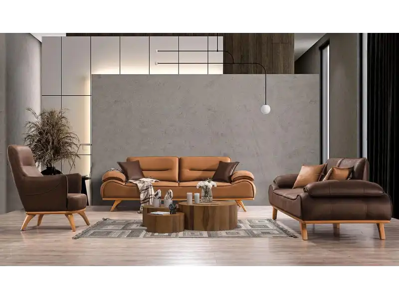 Asos Nubuk Koltuk Takımı