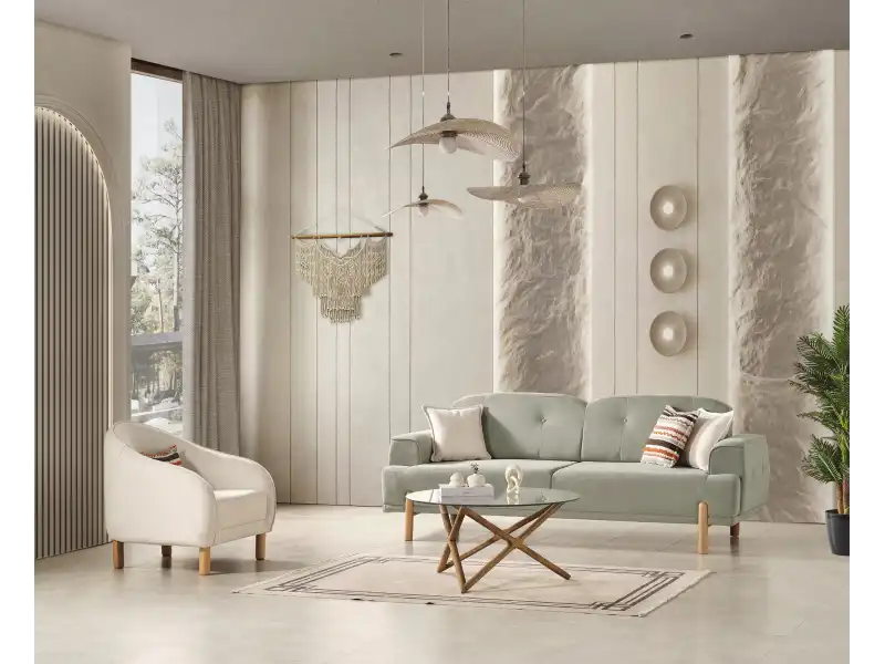 İnegöl Mobilya Bohem Koltuk Takımı 1