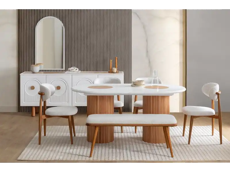 İnegöl Mobilya Lotus Yemek Takımı