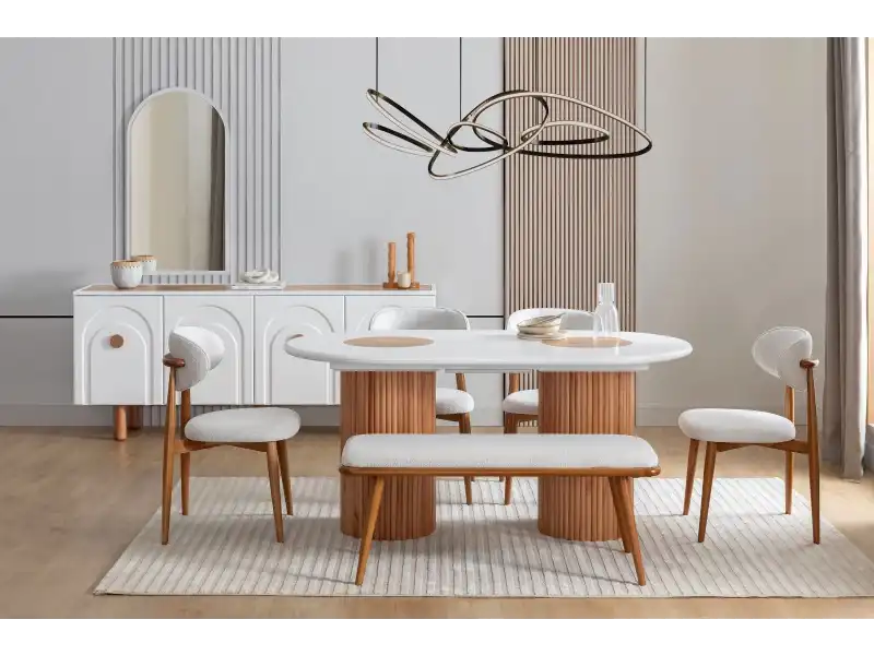 İnegöl Mobilya Lotus Yemek Takımı