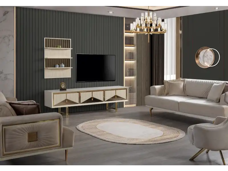 İnegöl Mobilya Moon TV Ünitesi