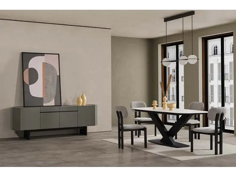 İnegöl Mobilya Slope Yemek Takımı