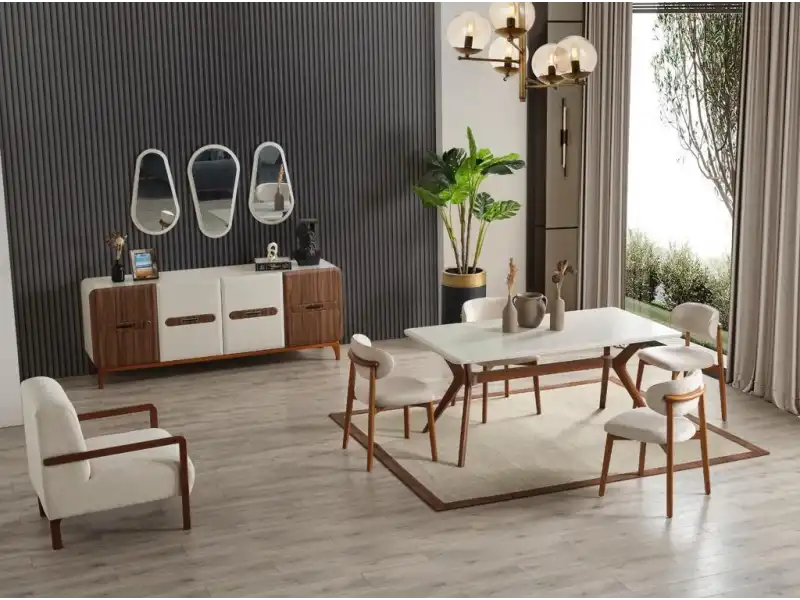 Roys Ceviz Yemek Takımı