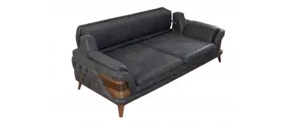 Kervan Krem Antrasit Koltuk Takımı