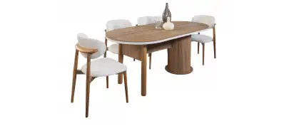 İnegöl Mobilya Bohem Yemek Odası