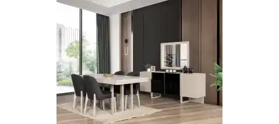 İnegöl Mobilyası Vole Yemek Odası