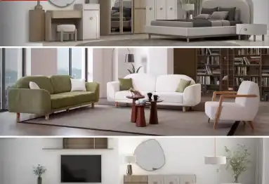 İnegöl Mobilya Bohem Düğün Paketi