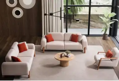 İnegöl Mobilya Bohem Koltuk Takımı