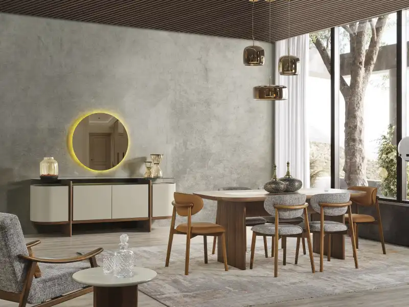 İnegöl Mobilya Otello Yemek Odası Takımı