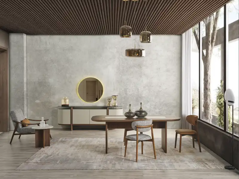 İnegöl Mobilya Otello Yemek Odası Takımı