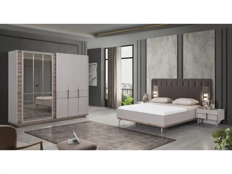 Lens Sürgülü Yatak Odası Takımı