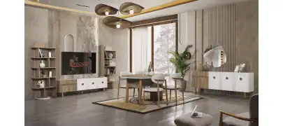 İnegöl Mobilya Bohem Yemek Odası