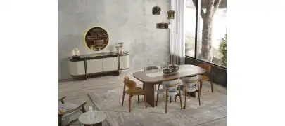 İnegöl Mobilya Otello Yemek Odası Takımı