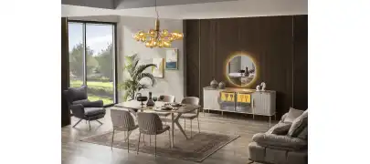 İnegöl Mobilyası Royal Yemek Odası