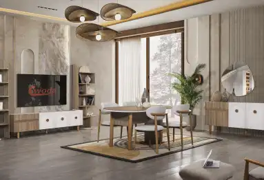 İnegöl Mobilya Bohem Yemek Odası