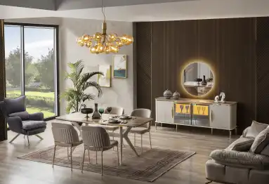 İnegöl Mobilyası Royal Yemek Odası