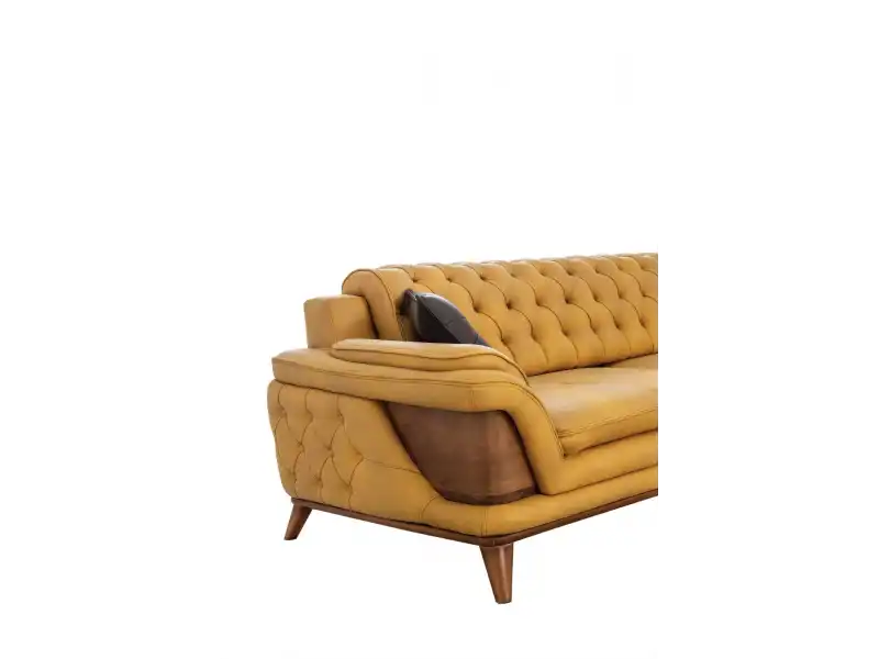 Kervan Sarı Antrasit Koltuk Takımı