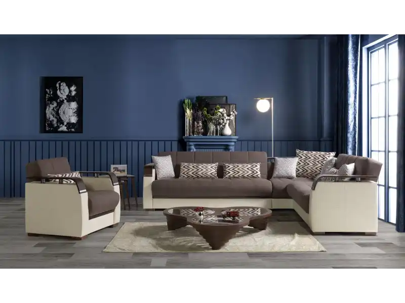 Mina Köşe Takımı Kahve