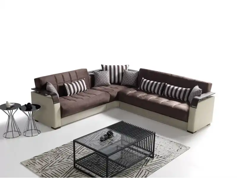 Mina Köşe Takımı Kahve