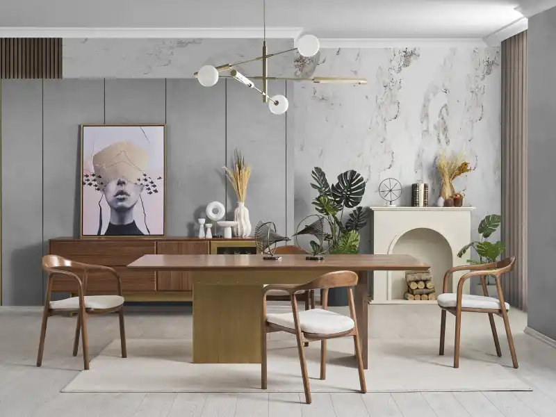 Solid Yemek Odası Takımı