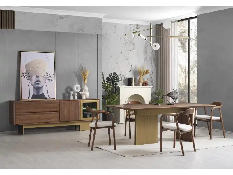 Solid Yemek Odası Takımı