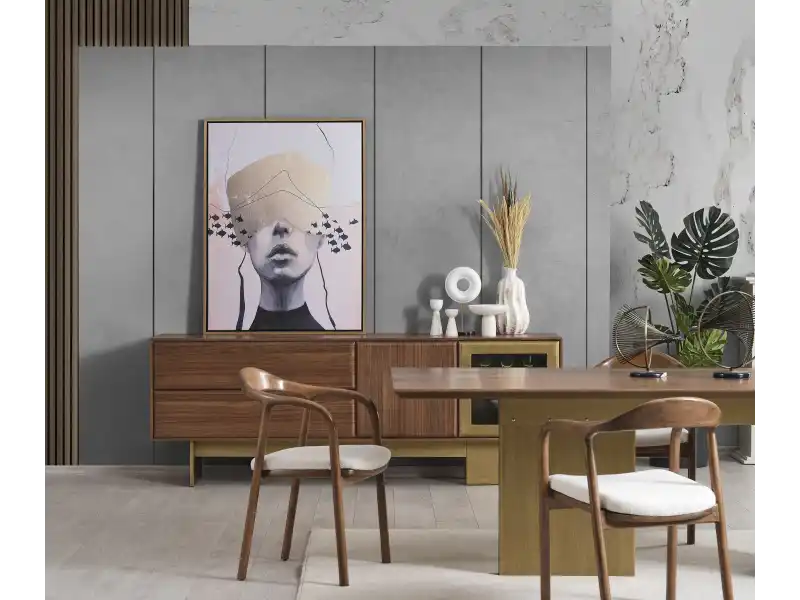 Solid Yemek Odası Takımı