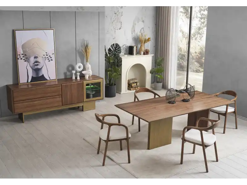 Solid Yemek Odası Takımı