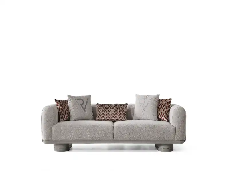 Prada Sis Grisi Koltuk Takımı