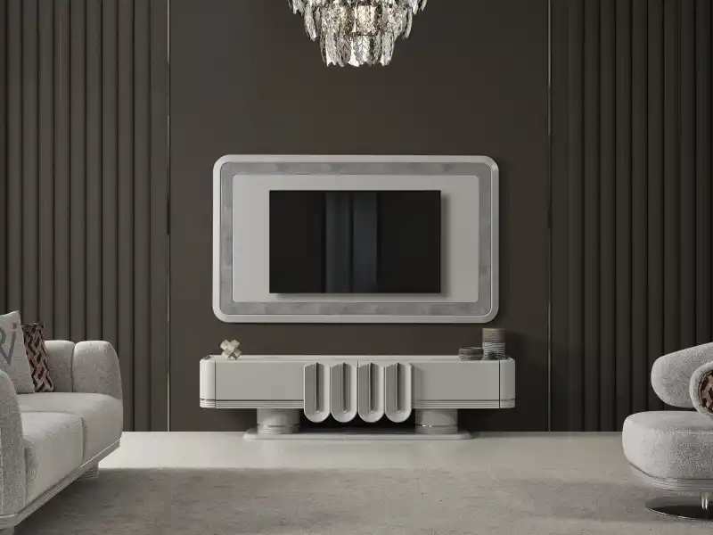 Prada Sis Grisi Tv Ünitesi