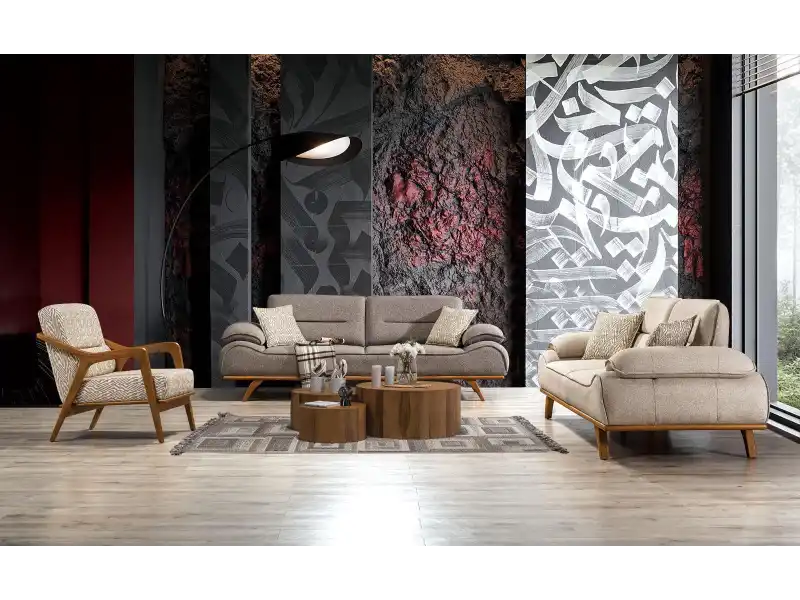 Asos Dokuma Koltuk Takımı