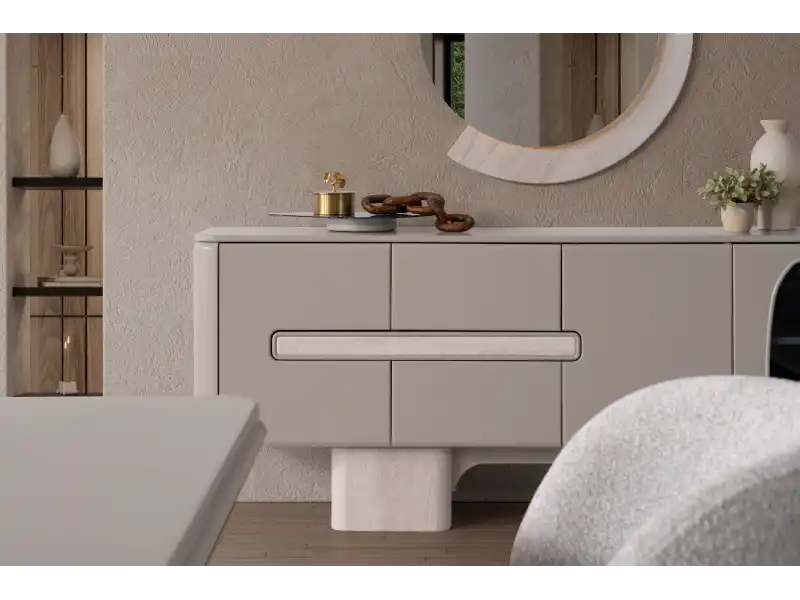 Enna Gri Yemek Odası