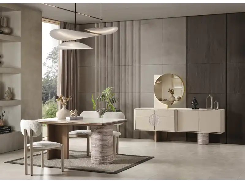 Florazsa Beyaz Yemek Takımı