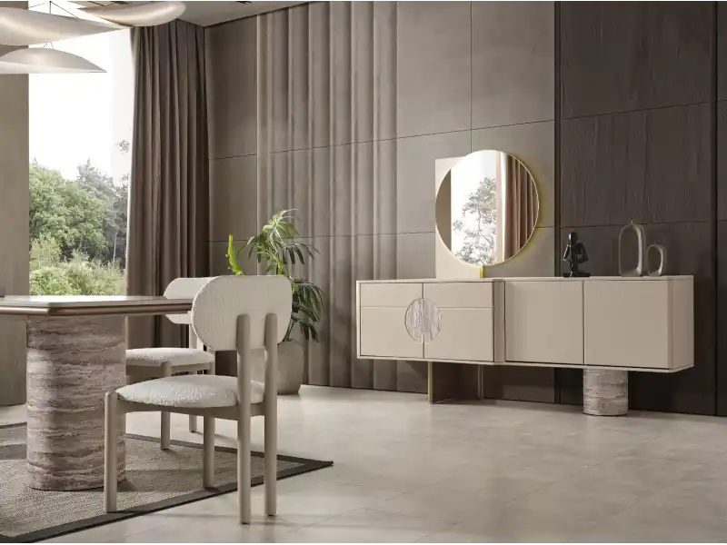 Florazsa Beyaz Yemek Takımı