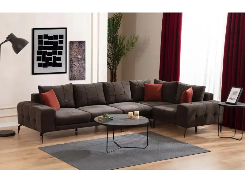 İnegöl Mobilya Ahsen Köşe Koltuk Takımı