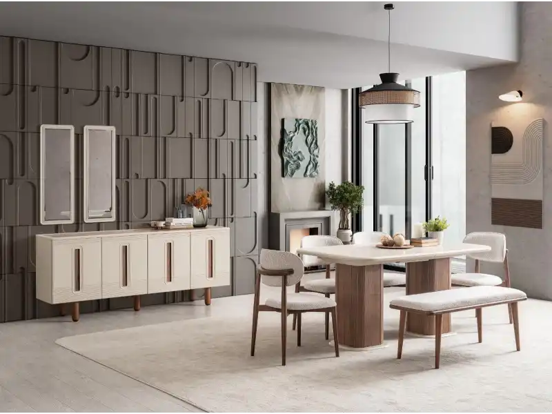 İnegöl Mobilya Asya Yemek Takımı