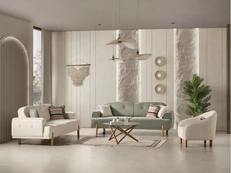 İnegöl Mobilya Bohem Koltuk Takımı 1