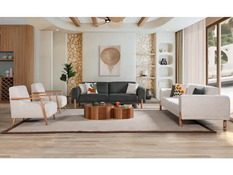 İnegöl Mobilya Bohem Koltuk Takımı