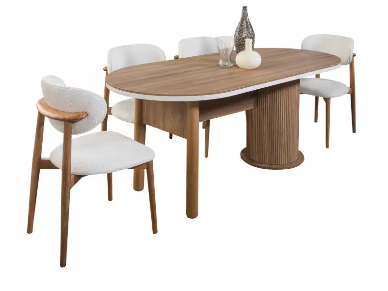 İnegöl Mobilya Bohem Yemek Odası