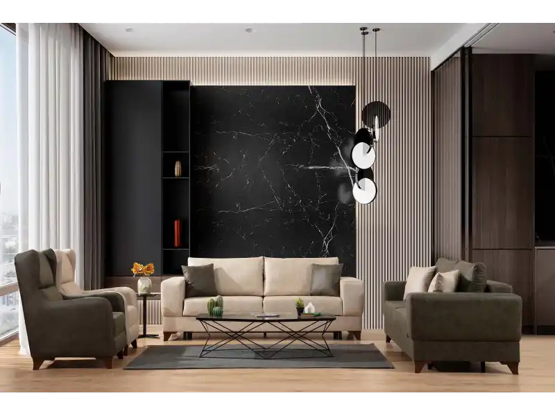 İnegöl Mobilya Kardelen Koltuk Takımı